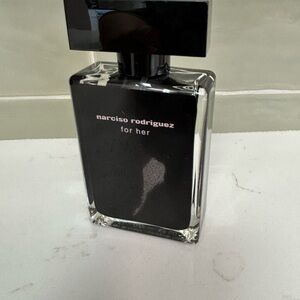 Narciso Rodriguez For Her Black Perfume Bottle